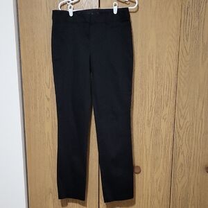 Witchery Women's Black Stretchy Elegant Slim Leg Pants Trousers Size 12